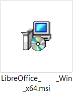 LibreOffice Windows-installationsprogram
